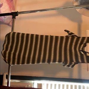 Black and white dress